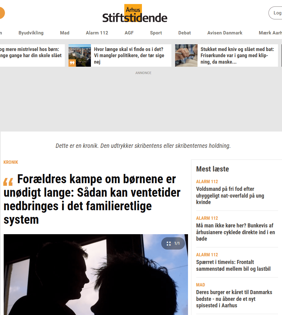 Forældres kampe om børnene er unødigt lange