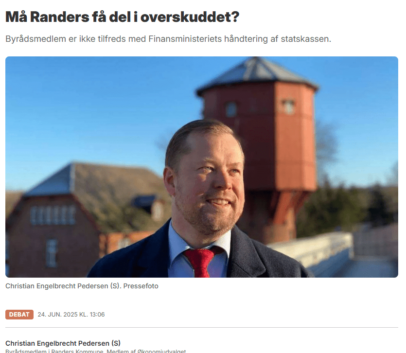 Må Randers få del i overskuddet