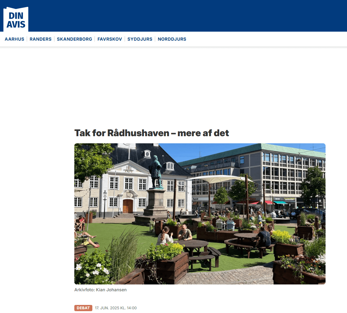 Tak for Rådhushaven mere af det